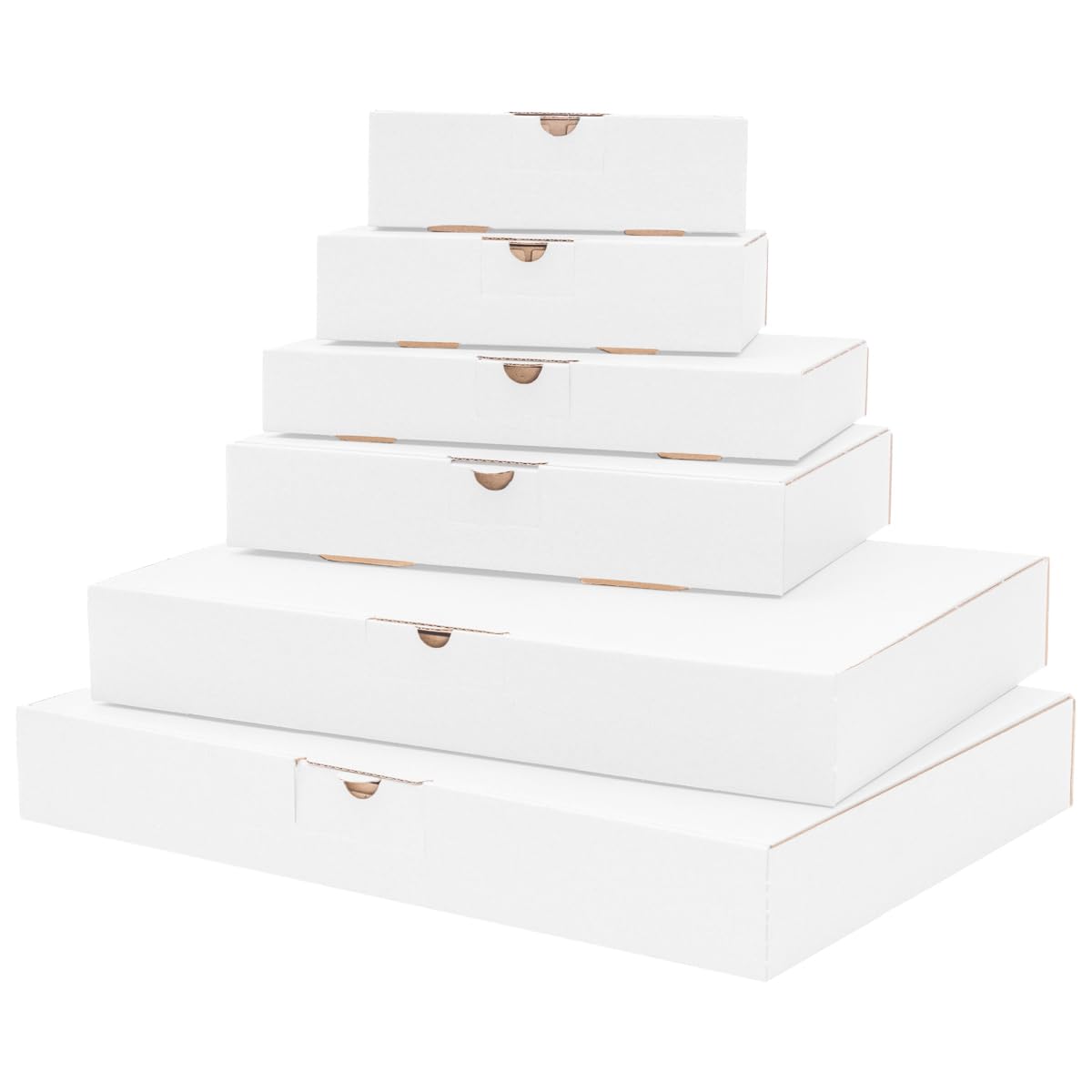 Boîtes postales grand format MB-3 DIN A5 240 x 160 x 45 mm Blanc 100 pièces