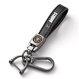 EMIJOY Nuggets Car Keychain Keyring for Women Men,Denver Nuggets Car Key Chain Key Ring,Auto Fob Holder Key Lanyard,Basketball Stuffs for Vehicles,Basketball Fans Souvenir Gifts Women Men