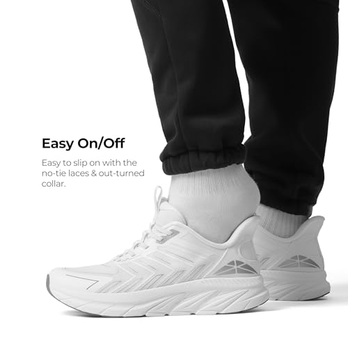 Image of ALLSWIFIT Mens Slip On Walking Shoes Running Sneakers | Comfortable, Tennis, Breathable, Non Slip, Cushion, Lightweight, Athletic, Gym, Workout, Cross Training, Fashion