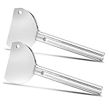 ECENCE 2x Tubenquetscher, Tubenpresse für Zahnpasta, Farbtuben, Cremes, Reinigungsmittel, Senf, Tubenausdrücker, Squeezer für Bad & Küche, Küchen gadgets, Rostfreie Aluminiumlegierung