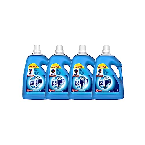 Calgon 4-in-1 Power Gel – Wirksam gegen Kalk, Schmutz, Gerüche und Korrosion – Schützender Wasserenthärter für die Waschmaschine...