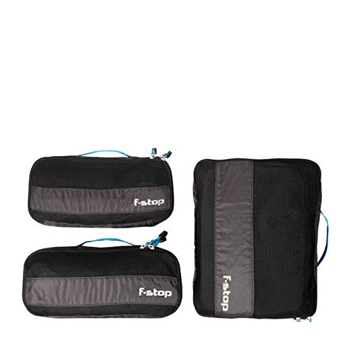 F-stop Packing Cell Kit with Large, Medium and Small, Black, 3-Pack