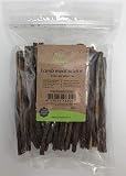 Paw Natural Golosinas para perros | aperitivo para masticar | 250 g de intestino de cordero | 100% libre de gluten y cereales | intestino seco