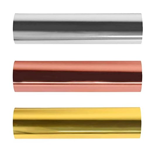 Milageto 3 x Easy Weed värmeöverföring vinyl strykpress HTV T-tröja film