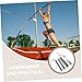 BESPORTBLE Portable High Jump Training Foam Elastic Bar Flexible and Safety Rope for Outdoor Use Suitable for Boy Girl and Adults Impact-Absorbing Design Latex and Polyester Materials