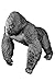 Produktbild GILDE Figur Gorilla Kunstharz schwarz 21x29,5x26cm