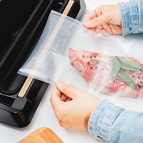 Avid Armor Vacuum Sealer Bags Rolls 2 Pack 8X50 Size For Food Saver, Seal A Meal Vac Sealers Heavy Duty Commercial, Bpa Free, Sous Vide Vaccume Safe, Cut To Size Storage Bag 100 Total Feet Embossed #TOP6