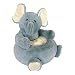 Stephan Baby Plush Elephant Chair, Grey/Cream