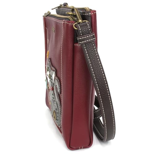 Image of CHALA Merry Messenger RFID Protected Women Faux Leather Shoulder Purse with Adjustable Crossbody Strap | RFID Protected