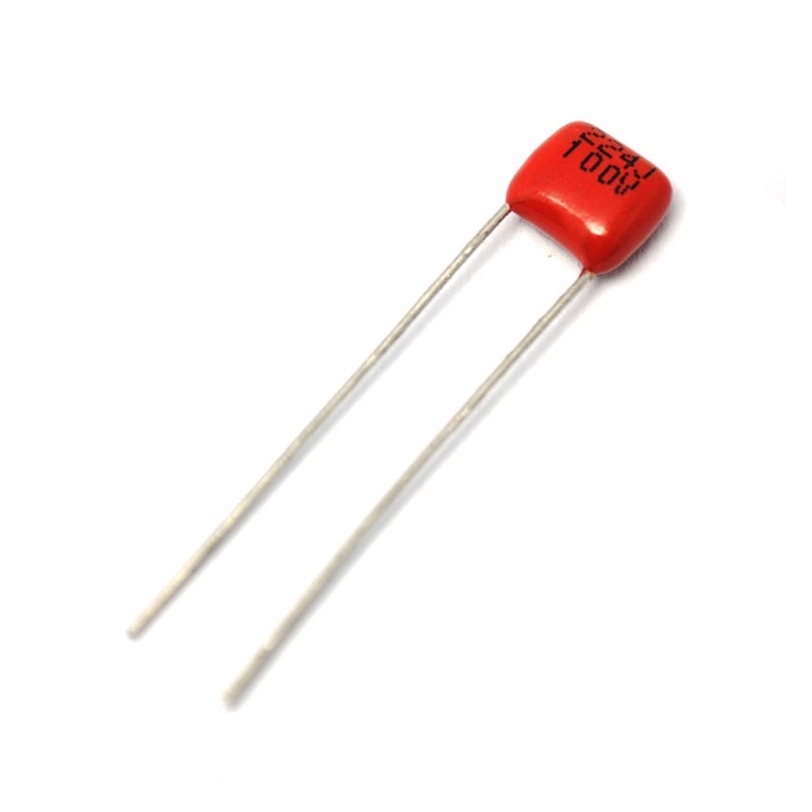 100PCS 100V 101J 102J 103J 104J 105J 222J 223J 472J 473J 221 0.01UF 0.1uF 1UF 1NF 2.2NF 4.7NF 10NF 100PF P=5MM CBB Capacitors P5 CZAOINCU(100V105J 1UF)