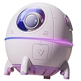 Humidificateurs de bureau - grand volume de pulvérisation, brume de 40 ml/h, maintient une humidité confortable, convient pour la pièce, la chambre à coucher, la chambre d'enfant, humidifie les humidificateurs pour la chambre