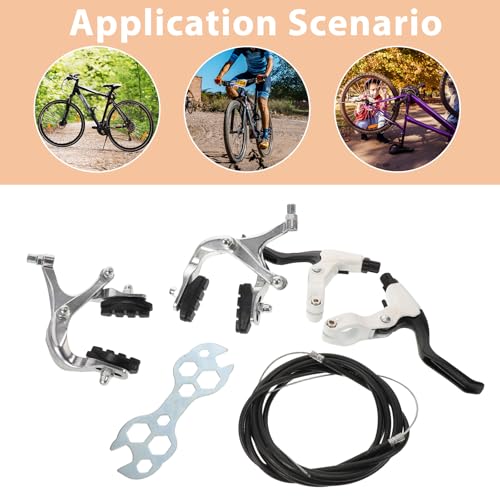 Kit freno de disco bicicleta cables palancas delantera trasera YARNOW 2