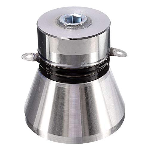 High Performance Aluminum Alloy 100W 28KHz Ultrasonic Piezoelectric Transducer Cleaner Silvery Acoustic Components