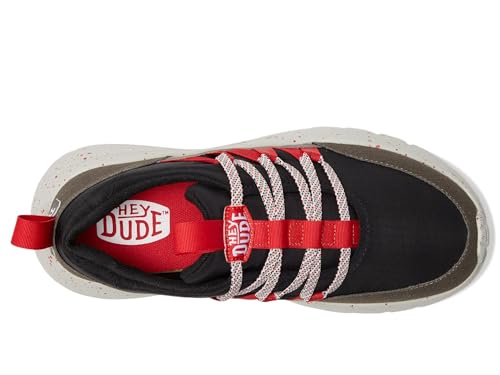 HEYDUDE Kids Unisex Sirocco Trek Sport (Little Kid/Big Kid) Black 12 Little Kid Medium2