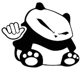 Hang Loose Panda JDM - Sticker Graphic - Auto, Wall, Laptop, Cell, Truck Sticker for Windows, Cars, Trucks