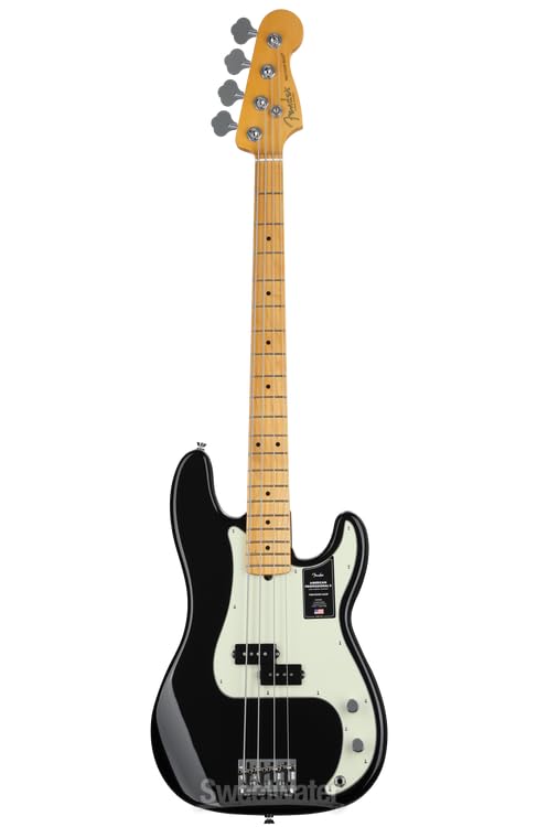 Amazon.com: Fender American Professional II Precision Bass, Black
