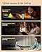 Glocusent USB Rechargeable Book Light, Portable Clip-on LED Reading Light, Reading Lights for Books in Bed with 3 Amber Colors & 5 Brightness Dimmable, Compact & Long Lasting, Perfect for Book Lovers