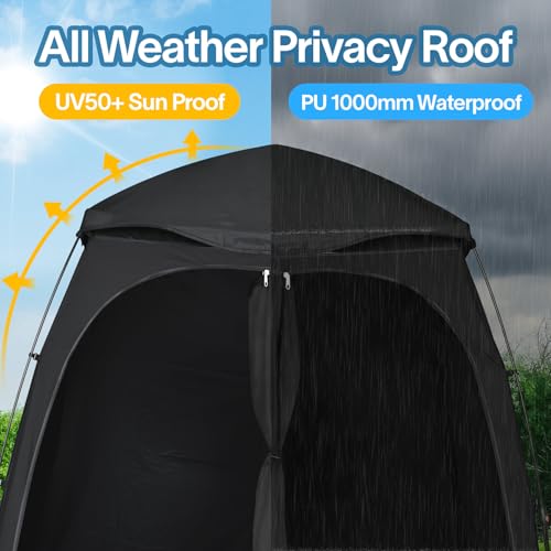 EighteenTek 2-Room Pop Up Hub Tent