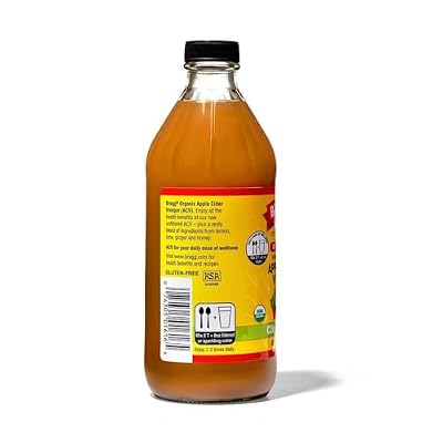 Bragg Organic Apple Cider Vinegar Citrus Ginger Blend with the Mother - 16 fl oz - Raw and Unfiltered