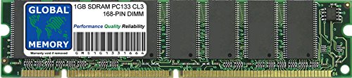  GLOBAL MEMORY 1 GB SDRAM PC133 133 MHz 168-pin DIMM Memoria RAM per Roland mv-8000/mv-8800 campionatore