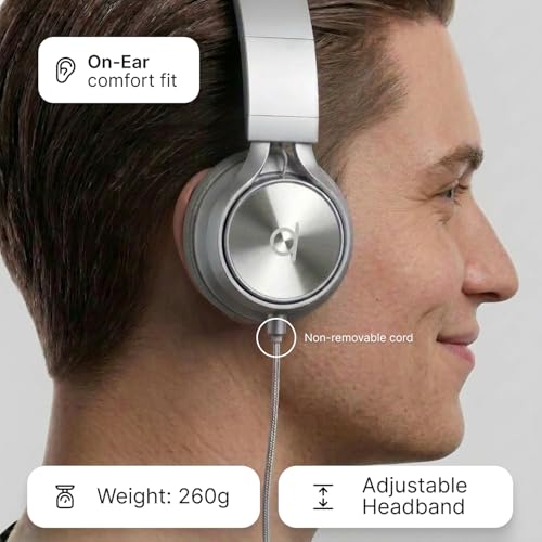 Image of ARTIX Wired Headphones for Kids & Adults - Built-in Mic & Volume Control, Kids Headphones for School & Travel, Girls & Boys Head Phones for Computer, iPad, Chromebook, Tablet, Laptop 3.5mm Aux Cord