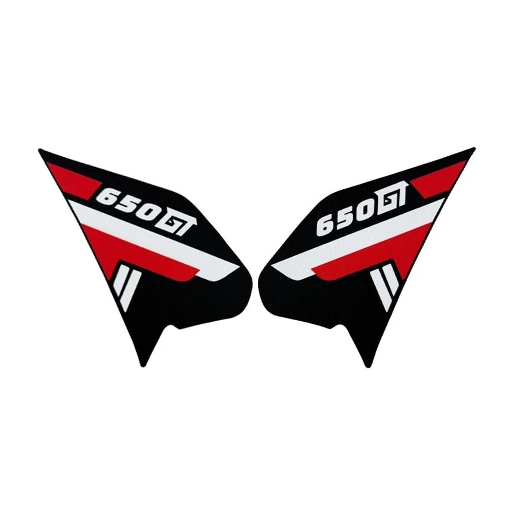 Motorcycle Fuel Tank Protector for CF&Moto 400GT 650GT Motorcycle Tank Decal Knee Sticke(650GT C)