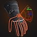 Wooswen Winter Smart Electric Heating Gloves Windproof Warm Waterproof Touch Screen Outdoor Cycling and Skiing Gloves