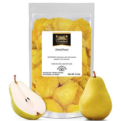 Traina Dried Pear Halves