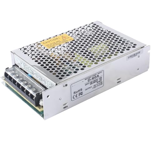 Alimentation double sortie D-60A 5V 12V 60W convertisseur AC-DC