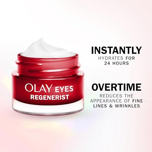 Olay Regenerist Eye Cream, Anti-Wrinkle + Active Firming Skincare Eye Moisturiser with Anti-ageing Niacinamide and Peptides - Image 3