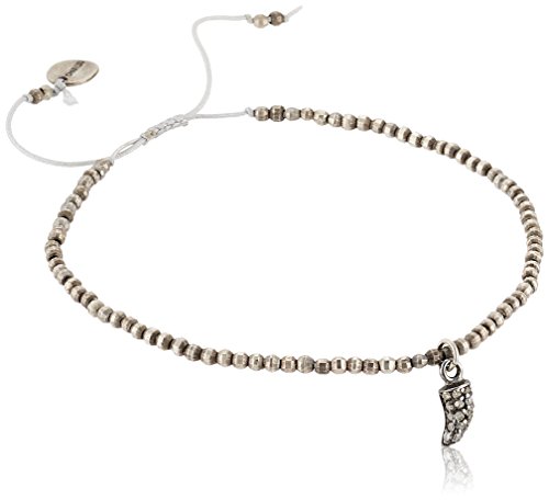 [チャンルー] CHAN LUU 公式 ダイヤ付き ブレスレット BSF-4706 ANTQ SILVER 0125611003-1000-00