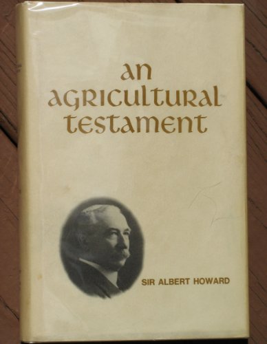 An Agricultural Testament B0007FVKH0 Book Cover