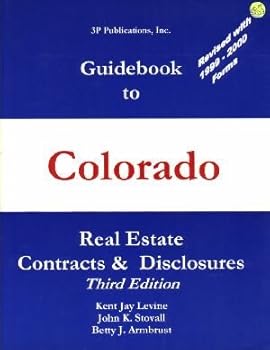 Paperback Guidebook to Colorado Real Estate Contracts & Disclosures Book