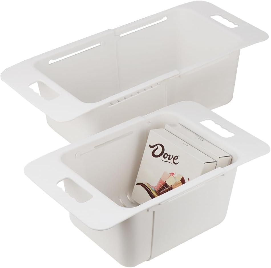 Livoccur Freezer Baskets for Chest Freezer, Adjustable Chest Freezer Organizer Bins