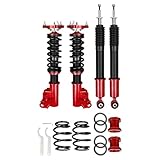 【Hervorragende Qualität】 Die Luftfederbeine bestehen aus verstärktem Stahl und hochwertigem Gummi. Sie sind langlebiger als herkömmliche Luftfederbälge und bieten eine bessere Dämpfung und Lagerleistung. Maximaler Fahrkomfort und optimale Bremsleistung.