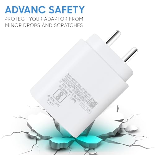 Image of 45W Charger for OPP-O A3, A3 Pro, A3X, A5 Pro, A59, F25 Pro, F27, F27 Pro Plus, F29, F29 Pro, Find X8 /X8 Pro, K12x, K13, Reno11 Pro, Reno12 Pro, Reno13 Pro 5G with Type-C USB Cable (SAMPD54A)