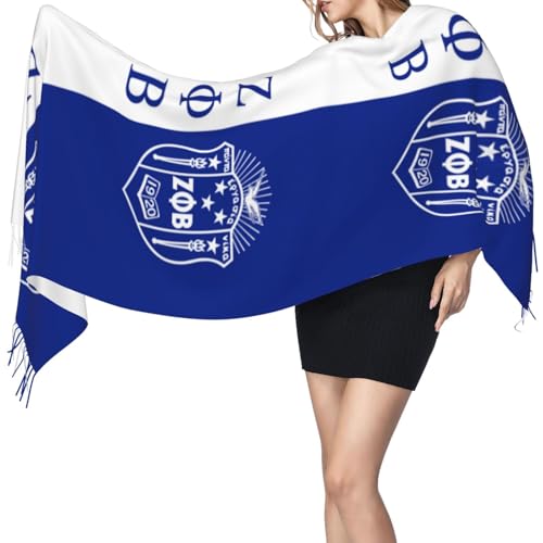 Scarf Classic Soft Cashmerette Fringed Scarf Long Shawl for Women3