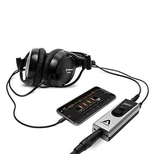Apogee Jam Plus - Portable USB Audio Interface for Guitars, Bass, Keyboards and Instruments , Works with iOS, MAC OS and Windows PC, Made in USA
