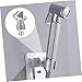 LALAFINA Adjustable Shower Hand Holder Bracket Wall Mounted Shower Head Holder Tool Installation Design Secure Support