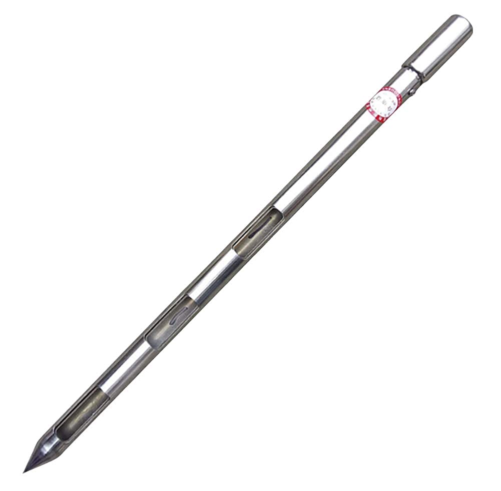 Grain Probe Sampler, Stainless Steel Three Zone Powder Sampler, 19 in. Length x 1 in (3slots)