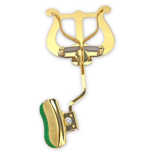Soundman® Lira Lyra de trombón de la abrazadera de la campana de LIRA lacado
