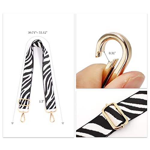 Image of TANOSII Wide Purse Strap Adjustable Replacement Shoulder Crossbody Strap Handbag Strap