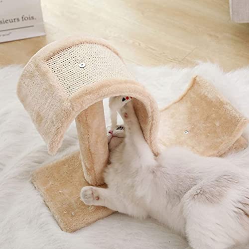 Arbre à chat avec griffoir et cachette pour chatons et chats d'intérieur