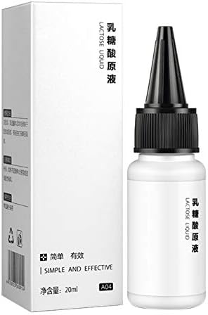 Angmile Hyaluronic Acid Lactobionic Acid Essential Liquid Deep Moisturizing Hydrating Smooth Skin Anti-Aging Exfoliating Shrinking Pores Control Oil Facial Serum Skin Care Essence