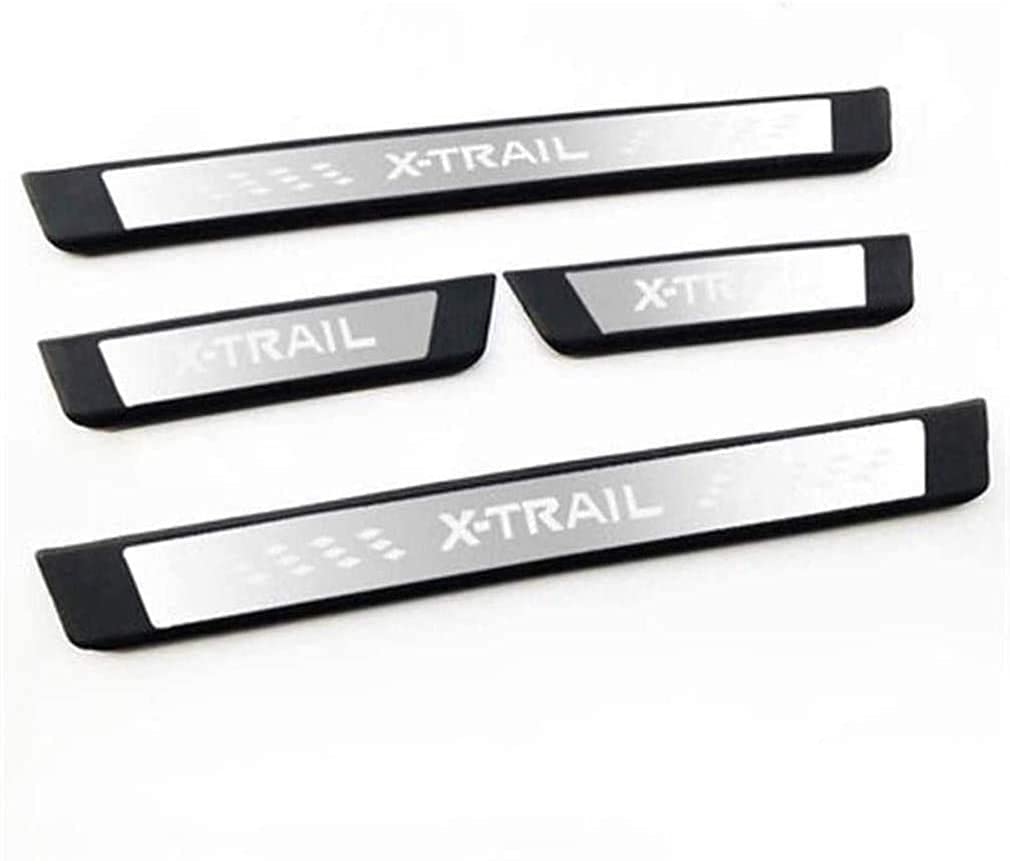 4Pcs Nissan Qashqai J11 Stainless Steel Door Sill Protective Scuff Plates | UK - View #2