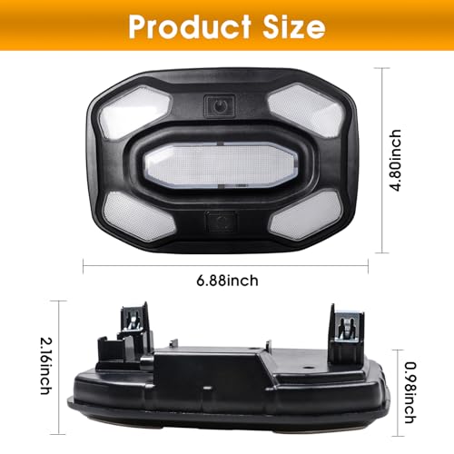 Lámpara LED interior para Jeep Wrangler JL 2018-2023 30 LED miniatura 5