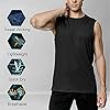 MeetHoo Mens T1 Shirt, Black, XXL UK #2