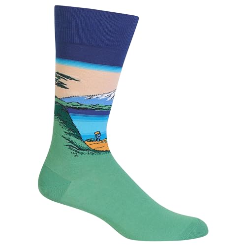 Hot Sox Men's Artist Series Crew Socks dress socks (pack of 1)