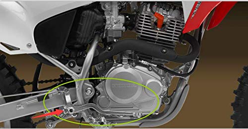 FXCNC Racing CNC Dirt Bike Rear Brake Arm Pedal Shift Lever Shifter Peg Compatible with Honda CRF230F CRF 230F 2003-2009, CRF150F 2012-2017, CRF230F 2012-2019