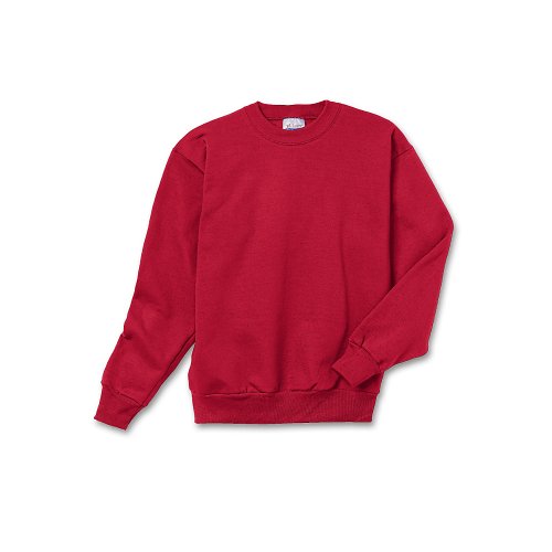Hanes Youth ComfortBlend EcoSmart Crewneck Sweatshirt_Deep Red_XS